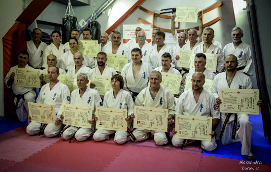 Kielecki Klub Karate Kyokushin - Koronea - stopnie DAN