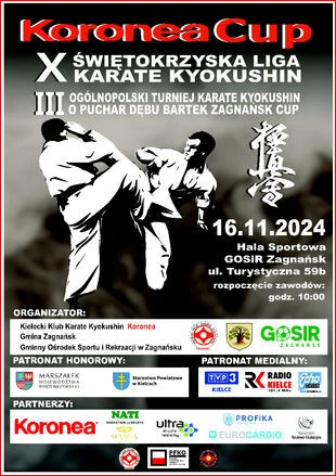 Kielecki Klub Karate Kyokushin Koronea - 16.11.2024